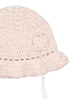 Clover Ruffle Beanie - Light Pink