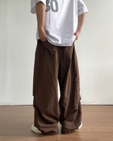 Ded Pintuck Nylon Pants
