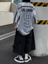 ナンバー9メッシュテープTシャツ