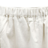Corduroy Chiffon Unbalanced Midi Skirt