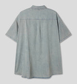 Needs Overfit Washed Denim Shirt