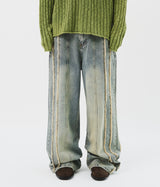 Beam Track Wide Denim (2color)