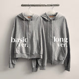 Ronte Basic Two-Way Over Hood Zip-Up