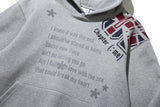 レタージャックフーディー (グレー)