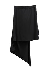 Pinched Drape Skirt
