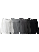 シティアイレットオフショルダーmtm (fleece-lined / 4color)