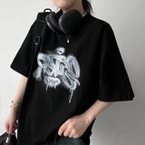RONER Oversized-fit Short Sleeve T-shirt