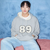 89 ドットアップリケフーディー