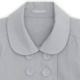 Detachable round jacket (Graish Blue)