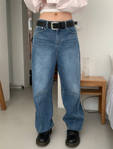 TUCK BALLOON JEANS (2C)