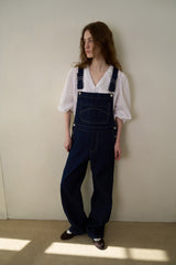 Ruffle shirring blouse_ivory