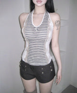 leon button shorts (2colors)