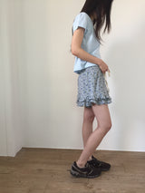 Floral Frill Shorts (2color)
