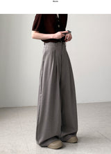 メープル リネン ワイド スラックス