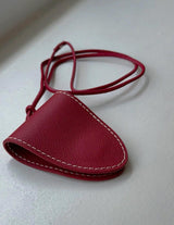 [Real Leather] ステッチクリップサングラスホルダー