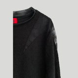 CHECK COMBI TERRY TOP