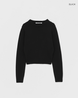 [MADE] STENNE ROUND KNIT WOOL 50%