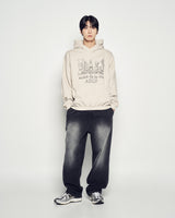 25FW シティビューフーディー エッセンシャルベージュ