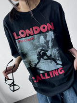 Michael Tattoo Lettering Boxy Fit Tee 3color