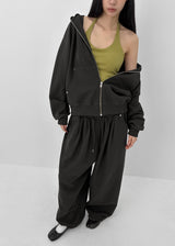 [MADE] Moit Waffle Hooded Zip-up (Set Available)