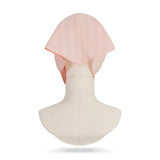 VA Curved Oval Metal Lace Bandana / Pink