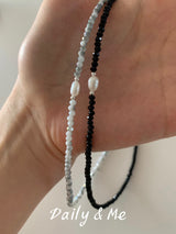 Beads Freshwater Pearl Necklace(2color)