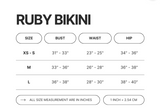 Ruby Bikini - Vibrant Red
