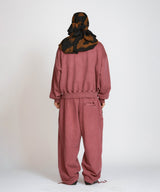 P. Basic cross sweat Pants _ Solid pink 