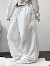 ストリートパッチワイドパンツ 🤎🤍🖤3COLOR