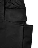 BIKER SNAP TRACK PANTS_BLACK