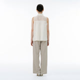 ソイルストライプパンツ (beige)