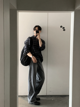 Prix Daily Natural Easy Overfit Check Shirt