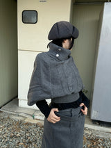 Amangte cape knit