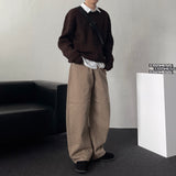 TR2511コットンカーブドワイドパンツ (3 colors)