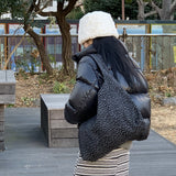 ニュートバッグ (SUEDE BLACK)