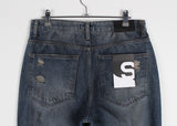 DAMAGE DIRTY DENIM