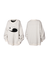 24AW クリサリスサイレンスロゴトランスフォーメーションタイチシルエットウールブルゾンセーター
