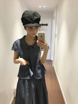 Kin Life Collared Blouse (2color)