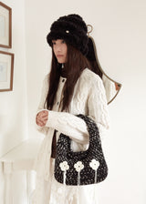 Clover Knit Bag - Black
