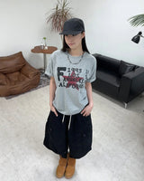 レイン クラック スター ショートスリーブ Tシャツ