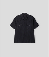 [S/S] Western シースルーリンクルシャツ(3color)