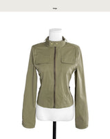 [ autumn jacket ] britt buckle & matte slim jk