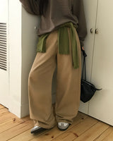 [BELLIDE MADE] All-Day Basic Cotton Wide Pants