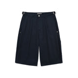 ダブルタックバミューダショーツ / Navy