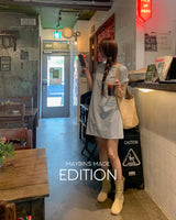 【MADE】Nylon mini dress