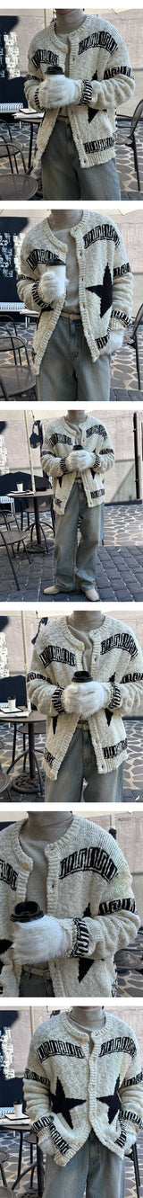 [Unisex] USA カウチンニットカーディガン(2color)