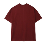 フェイスハートボクシーフィット半袖Tシャツ