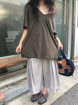 レースオーバーサイズTシャツ