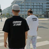 WTP "NOT SUPREME" Tシャツ| White