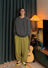 Basic Belted Jogger Pants 3COLOR